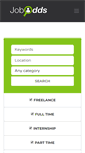 Mobile Screenshot of jobodds.com