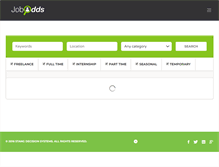 Tablet Screenshot of jobodds.com